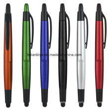 Company Gift Plastic Touch Pen with Colored Rubber (LT-C767)